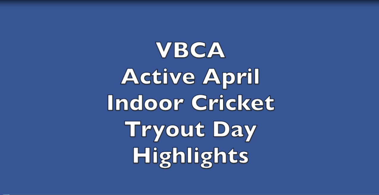 VBCA Active April Indoor Cricket