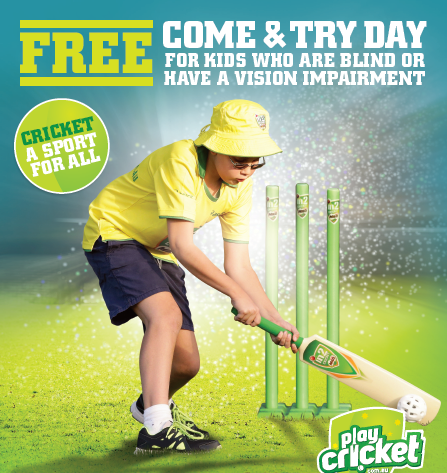 2017 Vision Impaired Cricket Schools Come & Try Day